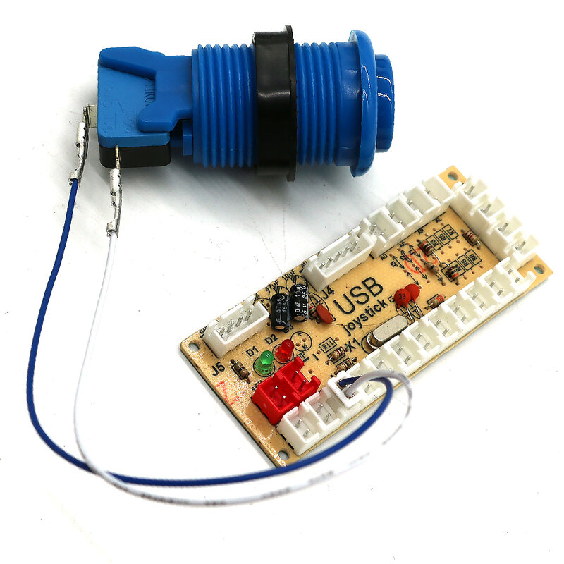 아케이드 하네스 와이어 2 핀 2.8mm 4.8mm 여성 커넥터 DIY USB 보드 조이스틱 버튼 20CM/ 35CM 길이
