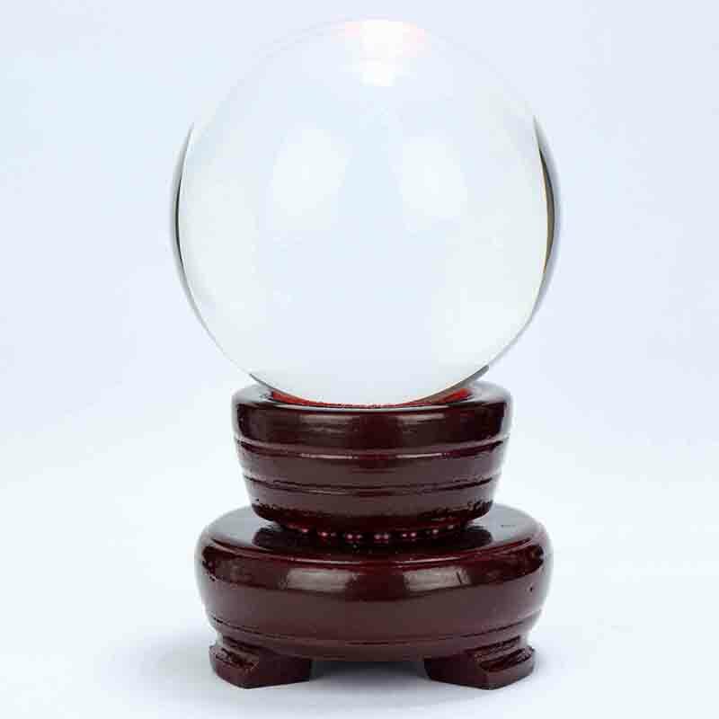 Keine Kratzer Seltene Natürliche Quarz Kristall Glas Kugel Klar Magic Ball Chakra Healing Home Dekoration