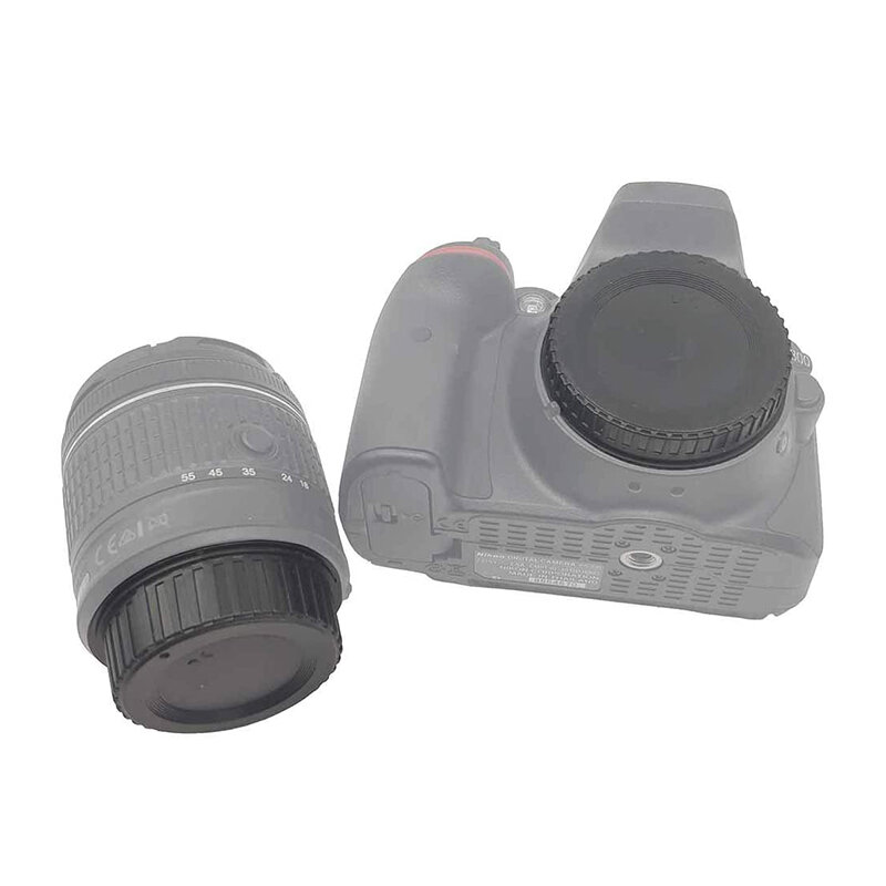 1 para tylna osłona obiektywu pokrywa + kamera przednia pokrywa ciała dla Nikon Sony Canon EOS M Lumix Pantex Fuji DSLR aparaty osłona obiektywu