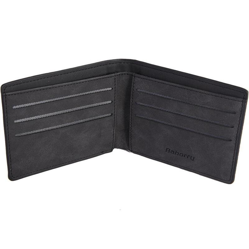 RFID Theft Protect Wallets New Men's Classic Leather Pockets Credit/ID Cards Holder Purse Wallet