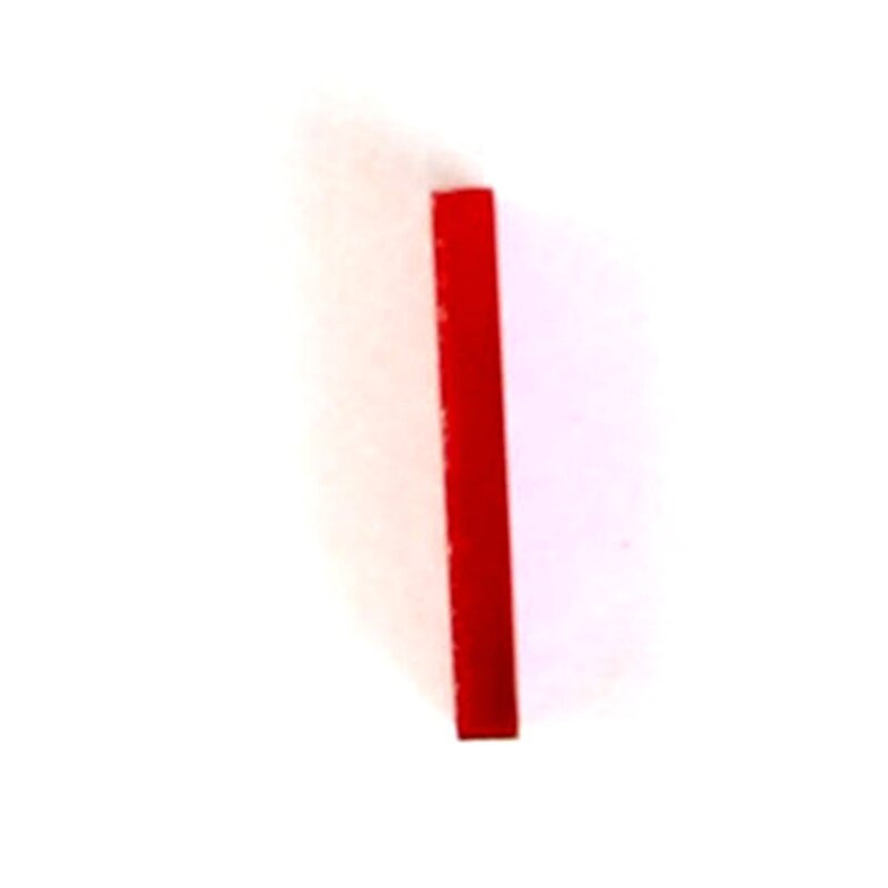 Lente de filtro láser rojo de alta transmitancia 650nm contra 400-1100nm 9x9x1,0mm