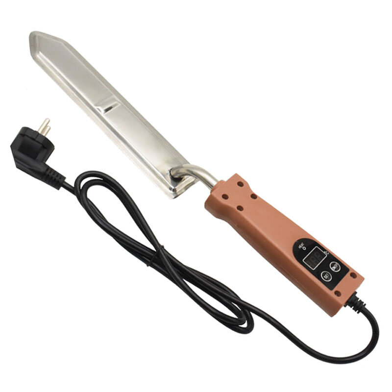 電気ハニーカッティングナイフ,温度制御,220v,140〜160 °c,養蜂家用工具,1個