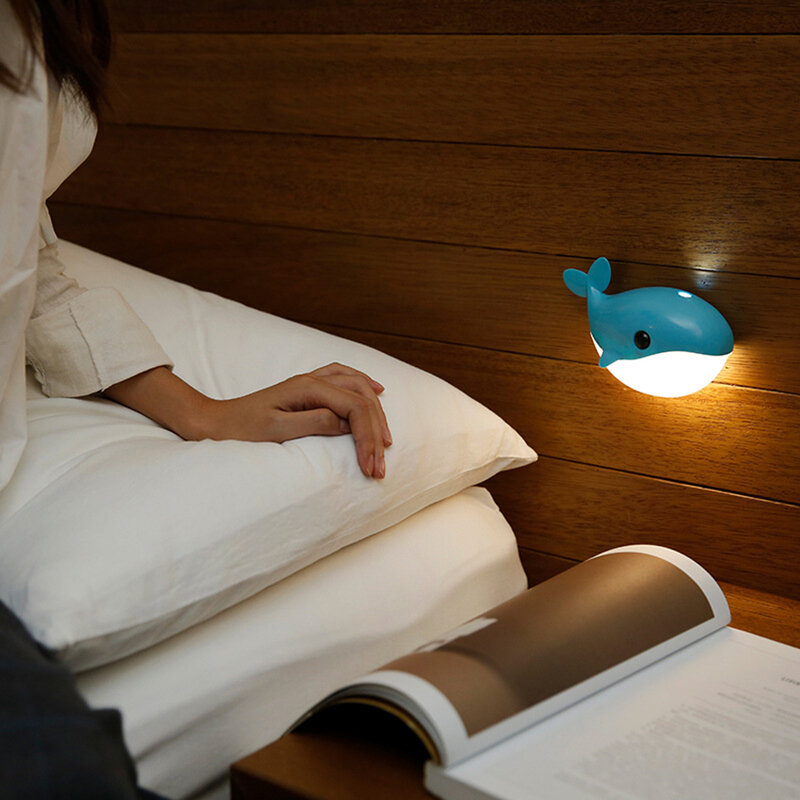 Cute Animal Motion Sensor Light, Cordless LED Night Light, Stick-anywhere Closet Light Wall Lights for Hallway Stair Bedroom