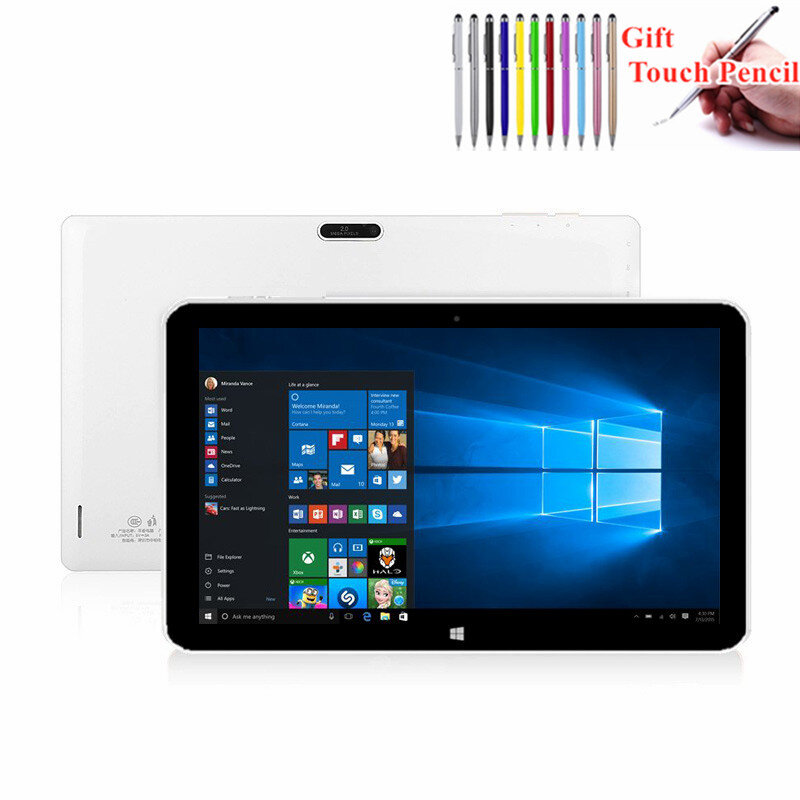 10.6 ''Quad Core 2GB RAM 32GB ROM Cu werden i10 Windows 10 + Android 4,4 Dual-System tablet PC 1366*768 IPS Touch Screen Unterstützung Wifi