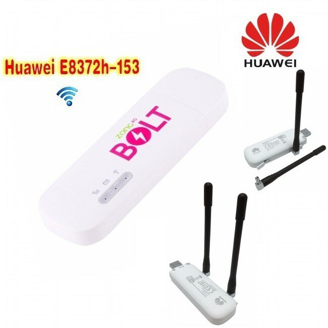 Vara de huawei e8372 E8372H-153 4g wifi com antena de 2 pces