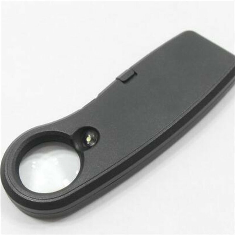 Datyson LED Card Jewellery Special Magnifying Glass 40X21mm with Light Magnifying Glass MG21012