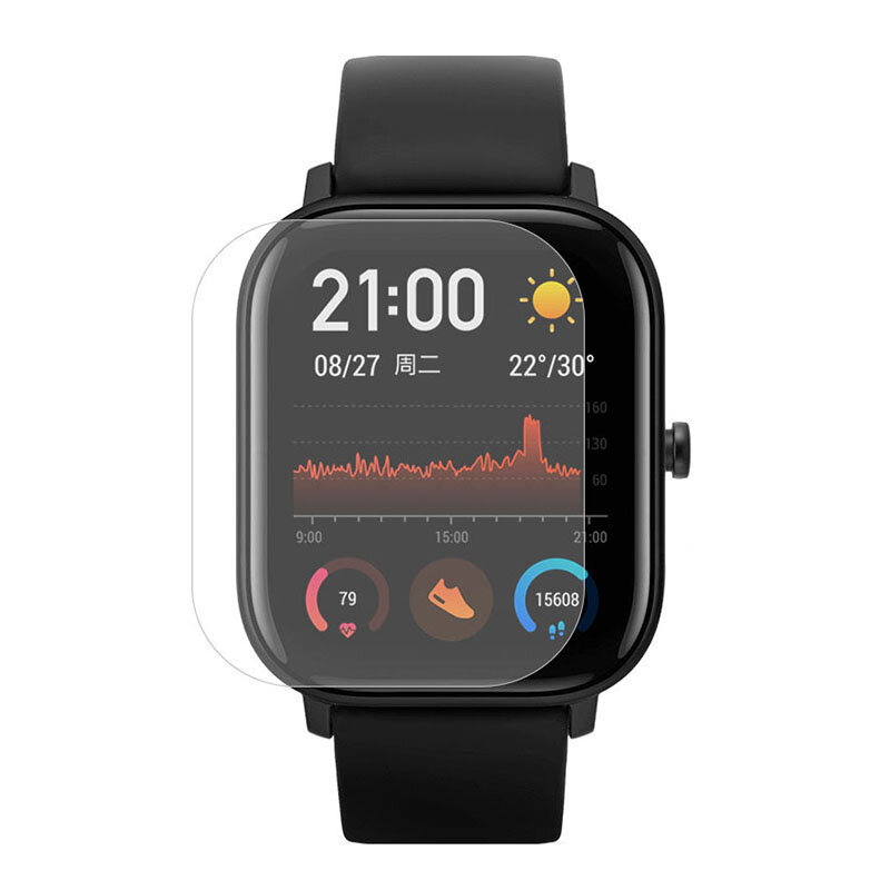 Ekran miękki przezroczysty inteligentny zegarek Protector folia TPU anty-olej wodoodporny do zegarka Xiaomi Amazfit GTS full HD TPU