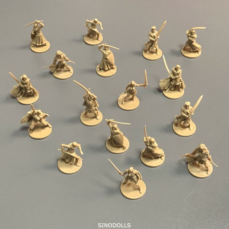 17pcs 28mm Dungeons and Dragon Board Role Playing Games Miniatures Model DND Board Game Figures