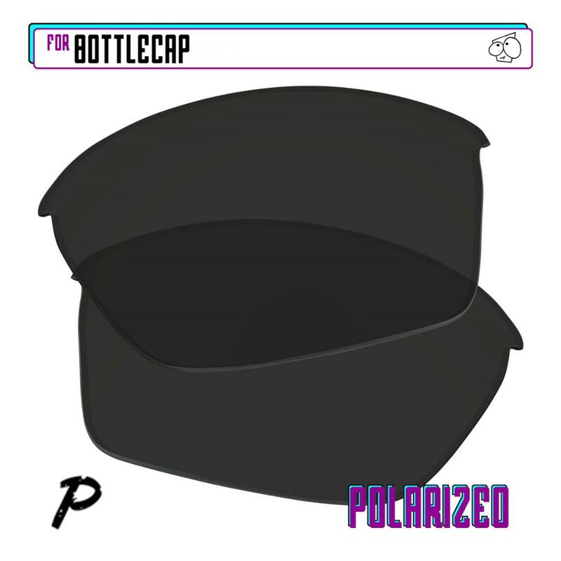 EZReplace Polarized Replacement Lenses for - Oakley Bottlecap Sunglasses - Black P