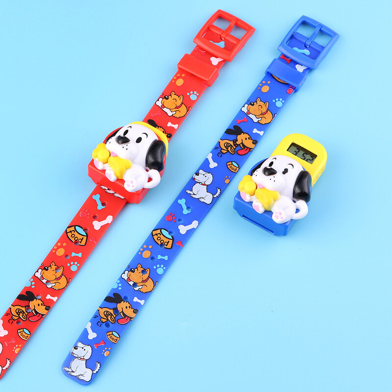 Nuevo reloj de niños creativa perro encantador juguetes de dibujos animados reloj Digital LED relojes para niños niñas niño reloj marca SKMEI hora