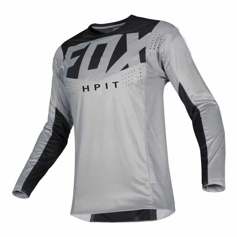 Jersey para deportes de montaña, camisa de manga larga para realizar ejercicicio, como ir en motocicleta, hacer ciclismo o montañismo, descensos, MTB, con el logo del equipo FOX hpit