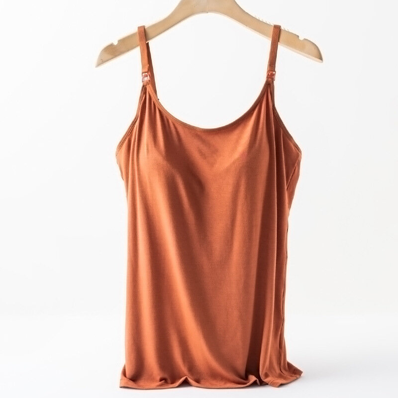 Fdfklak-Pyjama d'Allaitement en Modal pour Femme Enceinte, Haut d'Allaitement Multicolore, Nouvelle Collection 2021