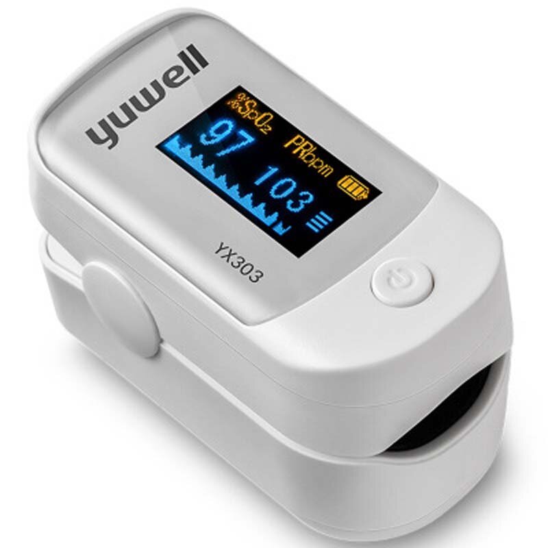 Original Xiaomi Yuwell Oximeter OLED screen Digital Fingertip Pulse Care High-speed sensor Auto power off health for family