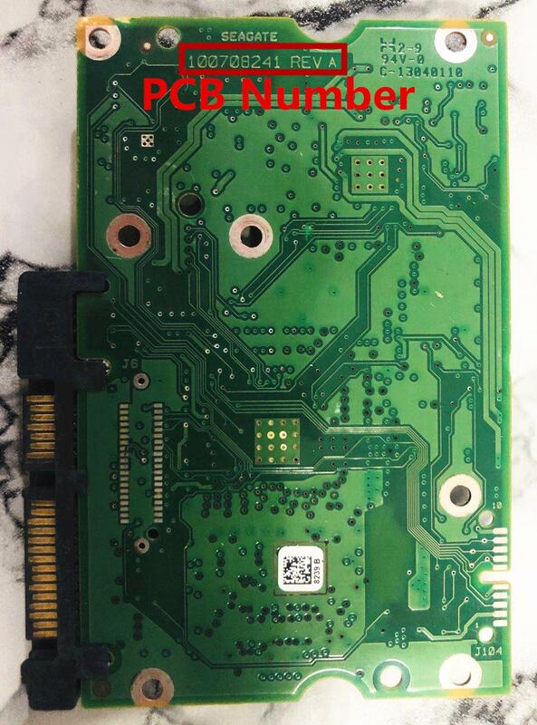 Seagate – circuit imprimé de disque dur de bureau, 100708241 REV A 8239 B