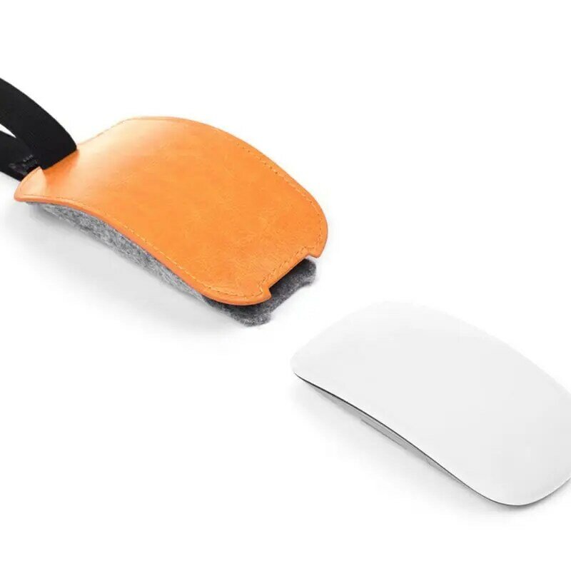 Чехол для мыши из искусственной кожи, чехол для мыши, сумка для хранения Magic Mouse 2