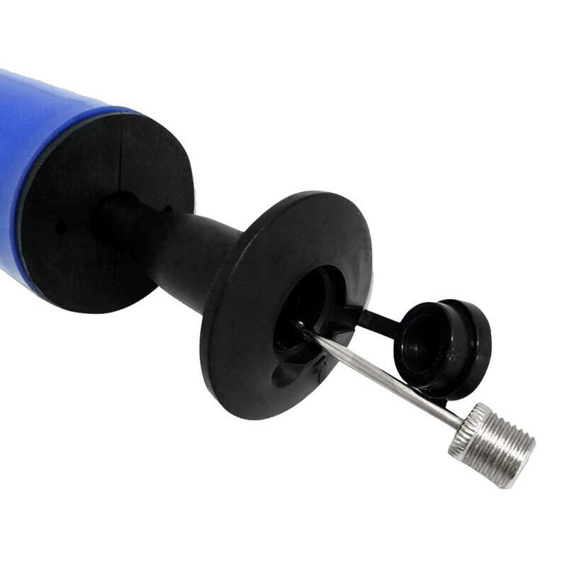10 Buah Set Pompa Bola Pompa Tangan Inflator Bola Portabel Alat Pompa Pompa dengan Selang Udara