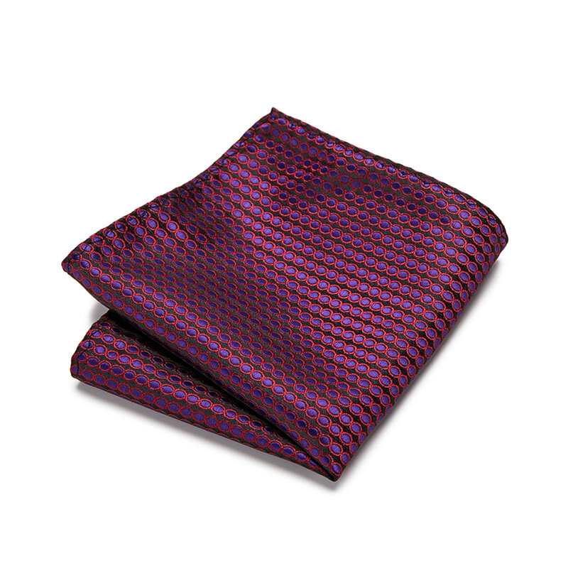 Fashion  Silk Hankerchief Scarves Vintage Hankies Men's Pocket Square Handkerchiefs Striped Solid Snot Rag 22*22 cm