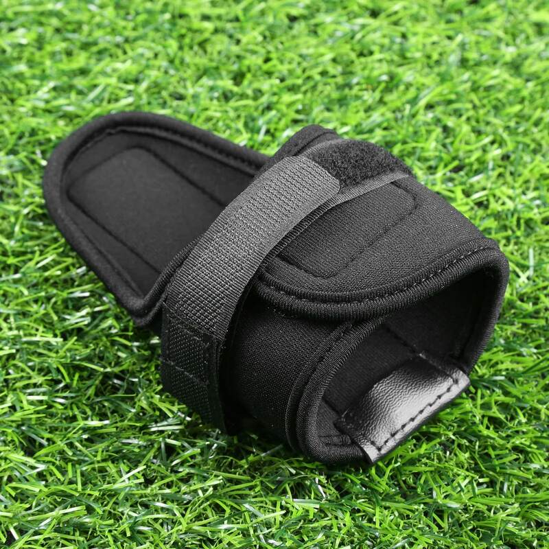 gohantee 1Pc Black Neoprene Golf Training Aids Swing Wrist Brace Band Golf Swing Trainer Tools Fit Right And Left Handed Golfers