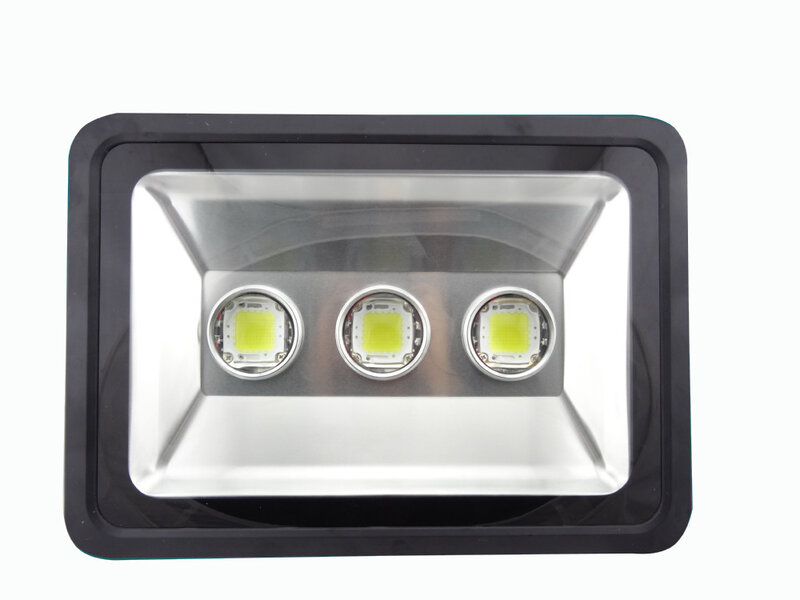 (10pcs/lot) AC85-265V 200W 300W 400W Outdoor Security Flood Lamp Spot Reflector LED Exterieur Tunnel Light Street Lighting