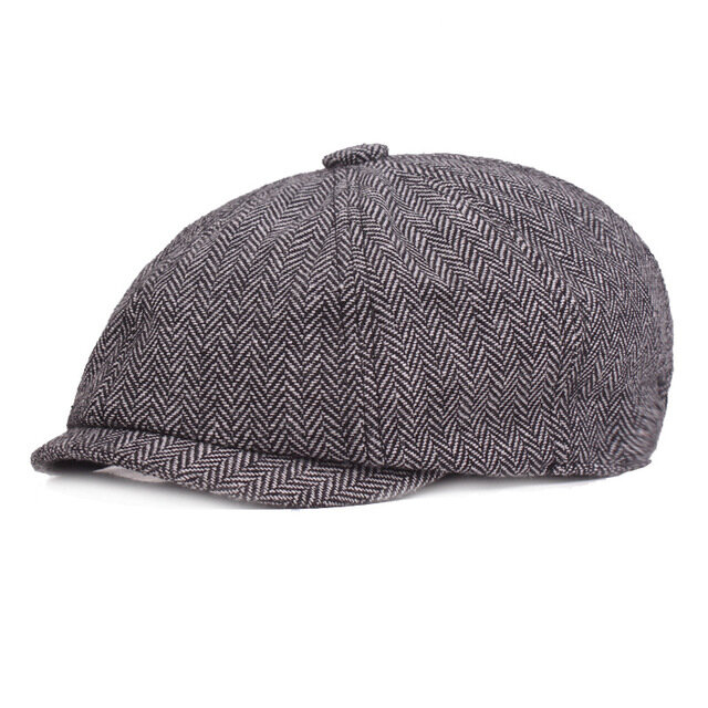 Шерстяная кепка газетчика s, мужская плоская кепка в елочку, кепка Гэтсби, шерстяная винтажная шапка, кепки для езды