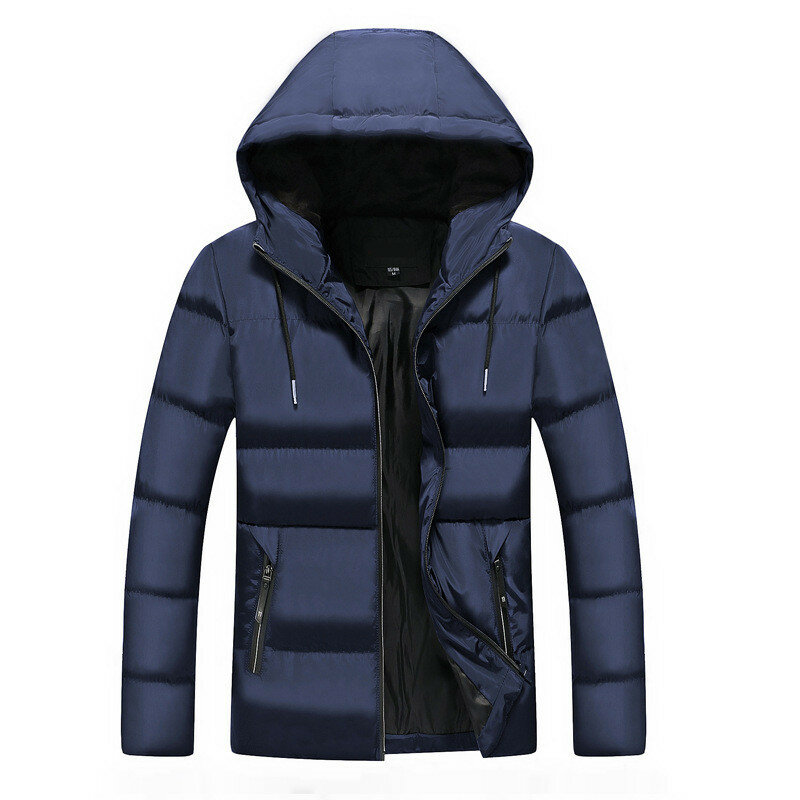 MRMT-Chaqueta de algodón para hombre, abrigo grande de Color sólido, estilo corto, otoño e invierno, 2024