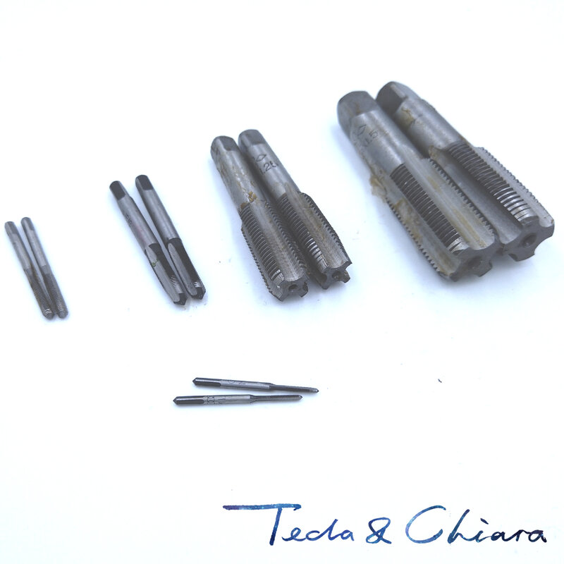 Conjunto de 2 peças de toque e tomada métrica, 2.5mm 2.5x0.45mm, passo para usinagem de molde, frete grátis