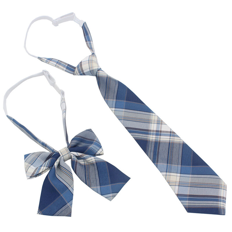 Corbatas JK para uniforme Jk para hombre y mujer, corbata de cuadros informales de estilo japonés, ropa para el cuello, accesorios escolares bonitos