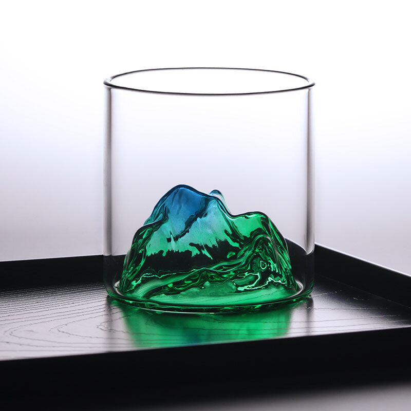 Design original copo de cristal copos de uísque casa resistente ao calor copo de água caneca de café copo de chá barra de vidro