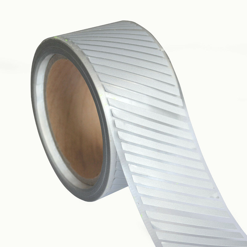 5cm Twill Reflective Tape Heat Transfer Vinyl Film  High Vsibility Bright Silver DIY For Clothing  Sticker 5cmx1m