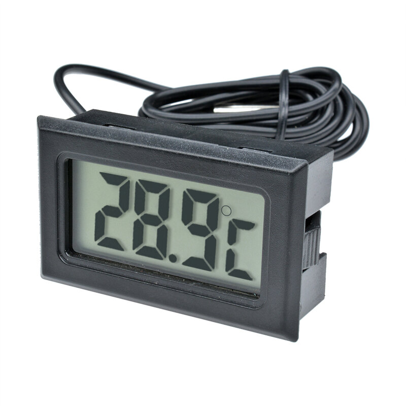 Sonde Sensor Kühlschrank Mit Gefrierfach Thermometer Mini Digital LCD Thermometer Thermograph Für Aquarium Kühlschrank Küche Bar Auto Verwenden