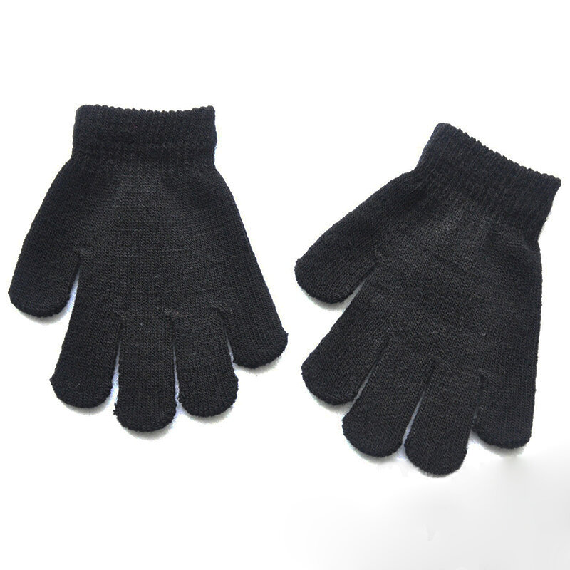 3 пары, Детские эластичные перчатки для мальчиков и девочек