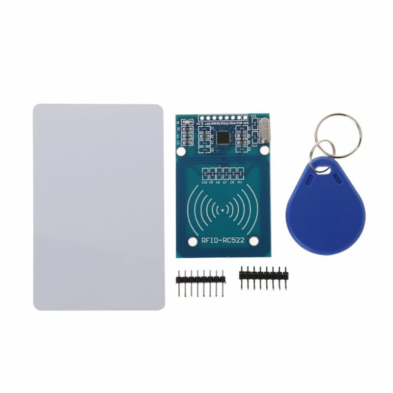Kit RFID RC522 lettore Chip Card NFC Reader Sensor Module portachiavi