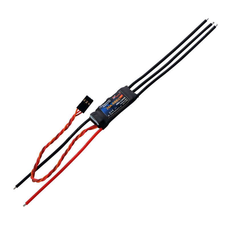 Maytech MT20A-SBEC-FP32 Components-Accessories Helicopter Airplanes Parts Motor Speed Controller Brushless Esc