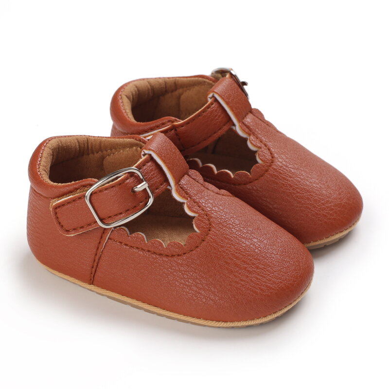 SAMITA 2021 детская повседневная обувь для младенцев малышей нескользящая резиновая Мягкая подошва плоская ПУ первая обувь для новорожденных девочек Аксессуары