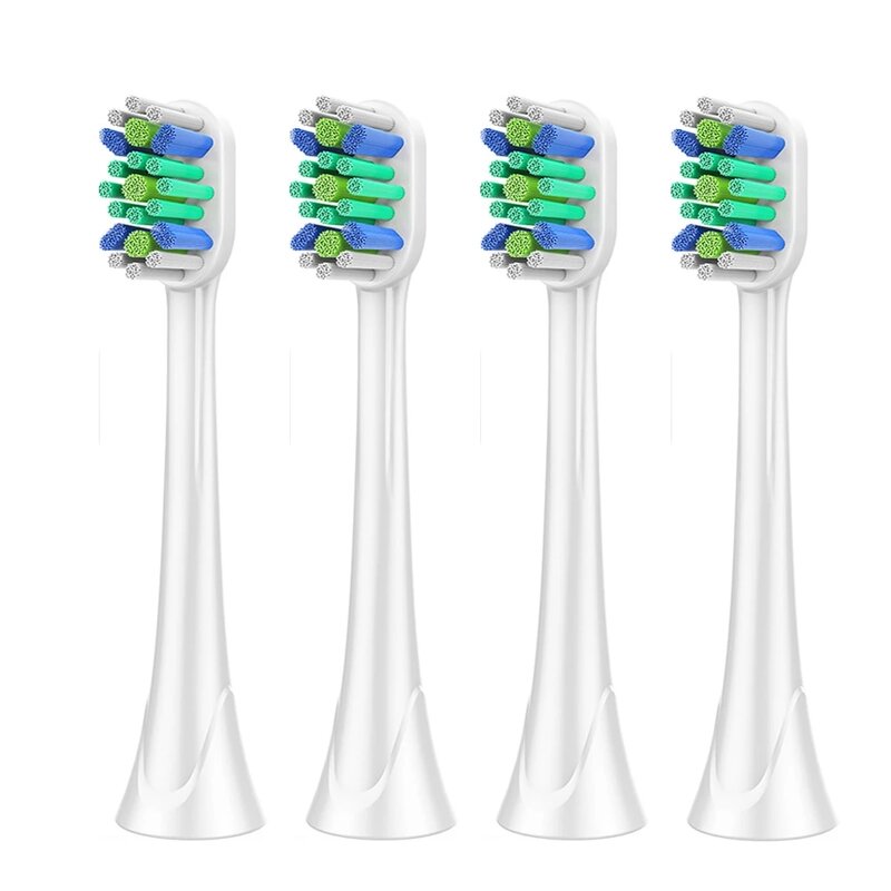 Cabeças de escova de dentes elétrica, 4 unidades, para hx6100, hx6013, hx6150, hx6411, hx6730, hx6780, hx6930, hx6982, r710