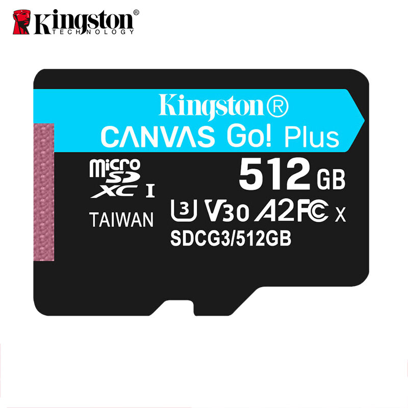 Kingston kartu mikro SD SDCS2, kartu memori, kartu Video, kartu memori Flash, Class10 carte sd untuk switich, gratis pengiriman 32GB 64GB 128