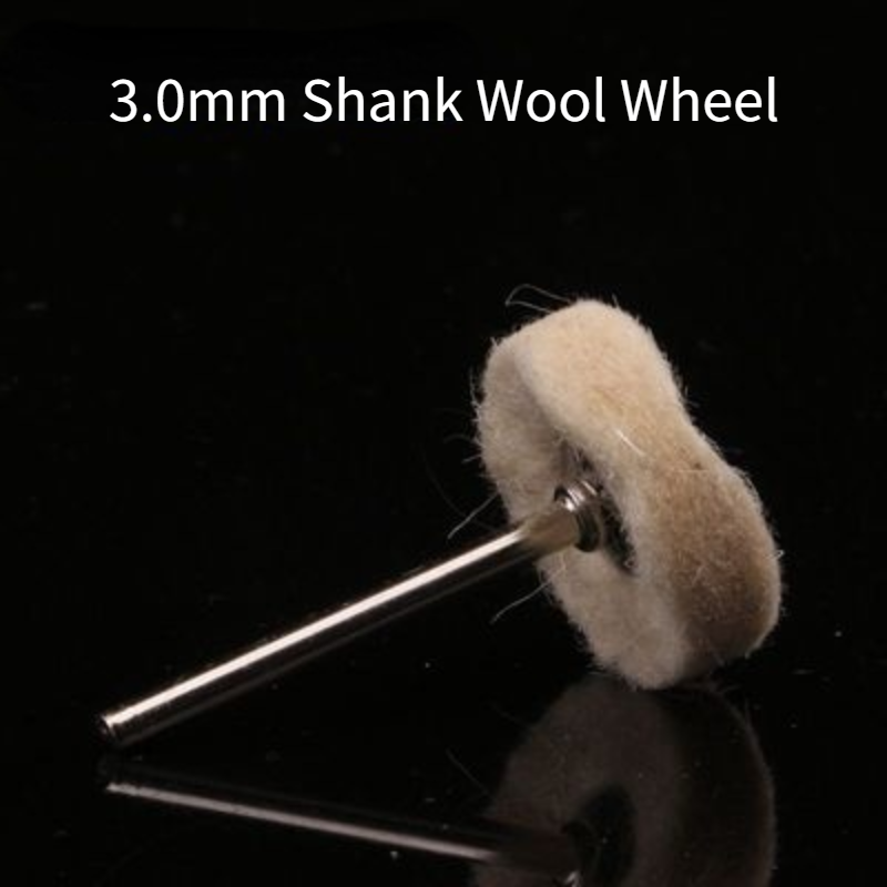 Tipo cabeça de moedura da lã da pata de 3.0mm t/3.0mm roda de lã da pata/lã macia t tipo cabeça de moedura/espelho de polimento