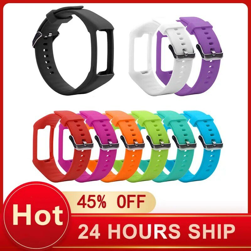Elenxs-pulseira de substituição para smart watch, para a360 polar, a370