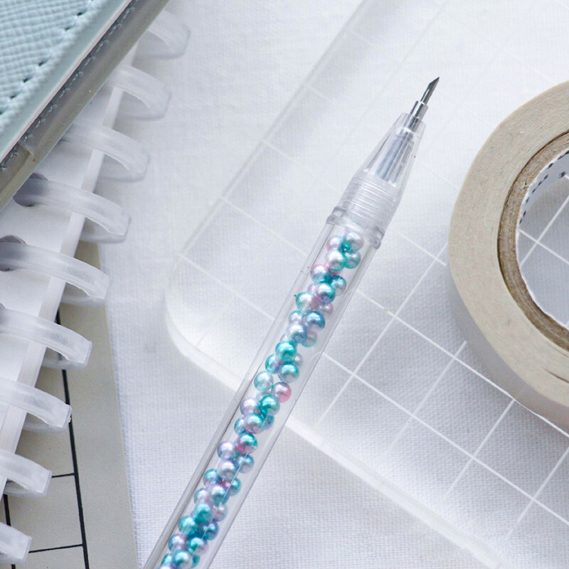 1Pc สไตล์ Ins ปากกาตัด DIY มือบัญชีสติกเกอร์ Washi เทปตัดมีดยูทิลิตี้เครื่องมือสำนักงานสติกเกอร์กระดาษเครื่องตัดมีด
