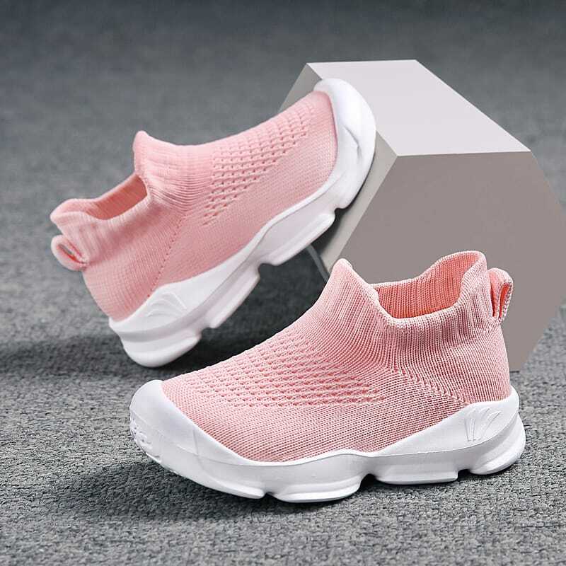 MWY Fashion Children Shoes Flying Knit Socks Shoes Boy Sport Sneakers Chaussures Lightweight Breathable Casual Shoes Girls