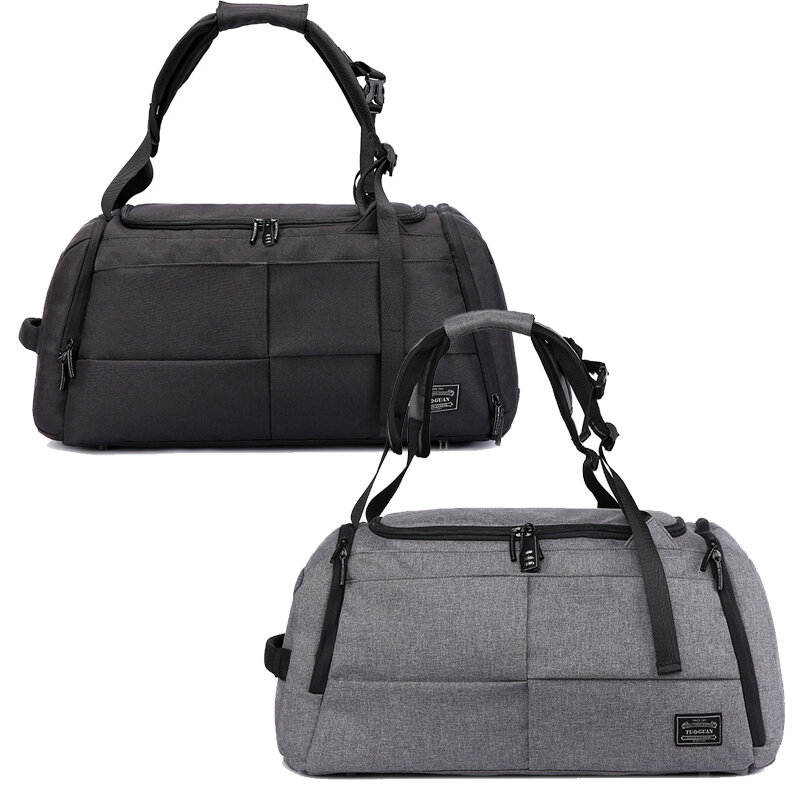 Mochila multifuncional masculina e feminina, bolsa de ombro para esportes, ideal para laptop, viagem com sapatos e bolsos