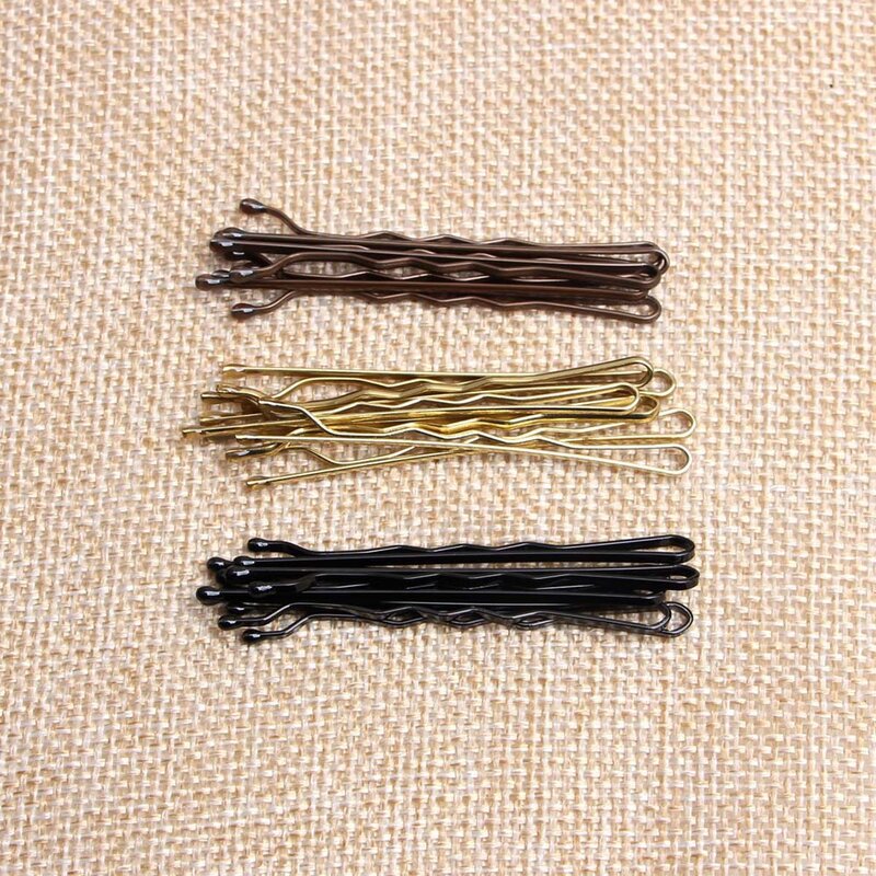 Metal Hair Clips for Wedding Women, Hairpins, Barrette, Curly, Wavy Grips, Bobby Pins, Hair Styling Acessórios, 150Pcs, Box
