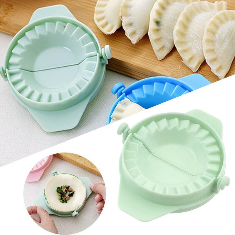 Küche Knödel Formen Kunststoff Teig Drücken Dumpling Pie Ravioli Mould Kochen Gebäck Chinesischen Lebensmittel Jiaozi Maker