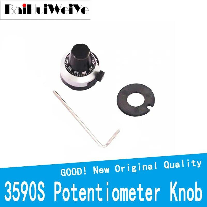 3590s 6,35mm Präzisions-Potentiometer knopf mit Multi-Turn-Potentiometer