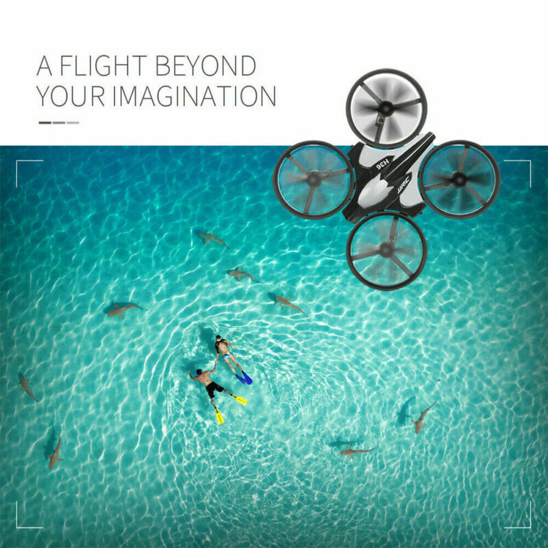 Mini Drone 2,4G JJRC H36 6-Axis Gyro 360 ° giro sobre avión una llave de retorno Mini Quadcopter RC Drone niños juguete regalo