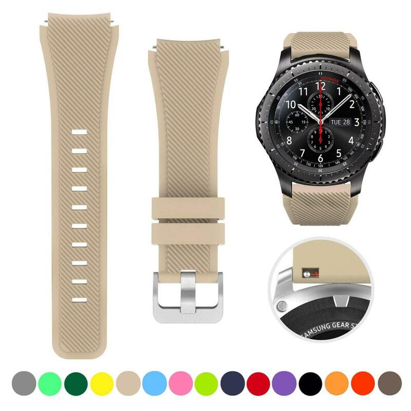 Cinturino per Samsung Galaxy Watch 4/Classic/46mm/42mm/active 2 Gear s3/S2 cinturino in silicone Huawei GT/2/GT2/3 Pro 22/20mm cinturino