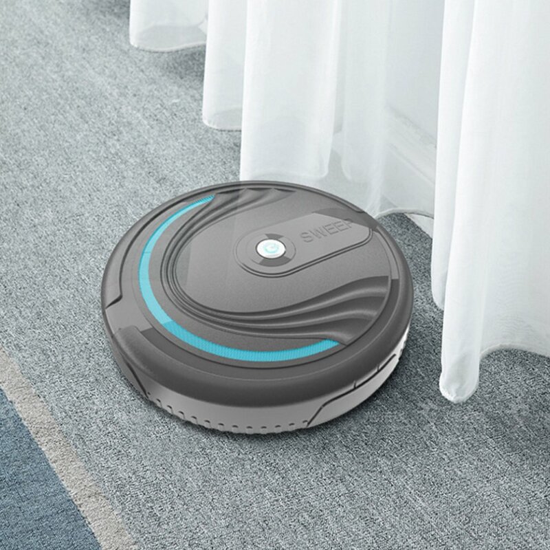 Mini inteligentny Robot odkurzający automatyczne czyszczenie domu maszyna leniwy inteligentny odkurzacz mopem