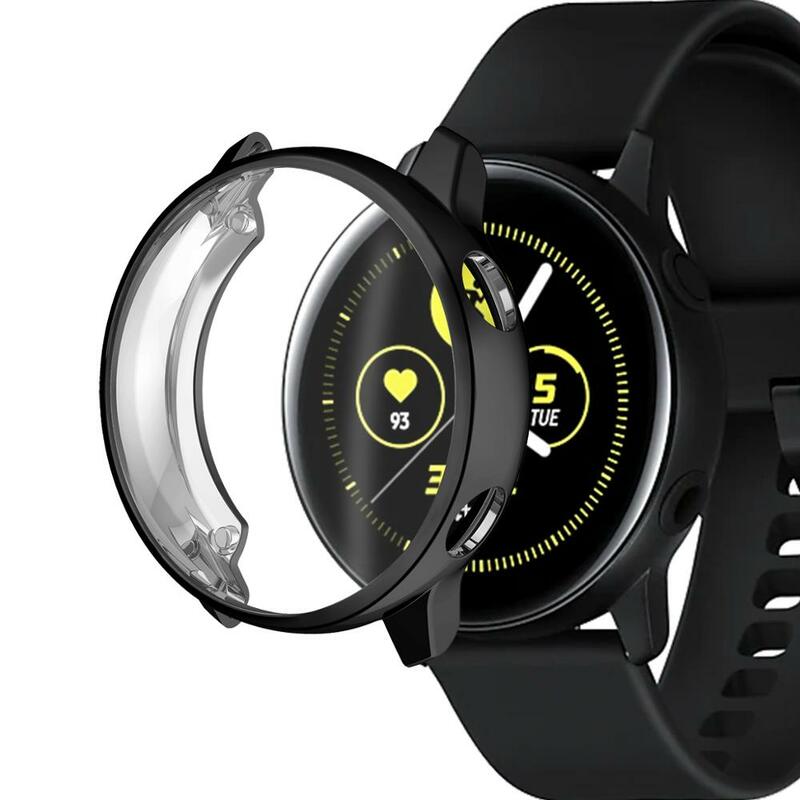 Horloge Case Voor Samsung Galaxy Horloge Actieve 2 40Mm 44Mm Waterdicht Bumper Protector Full Screen Bescherming Cover Case