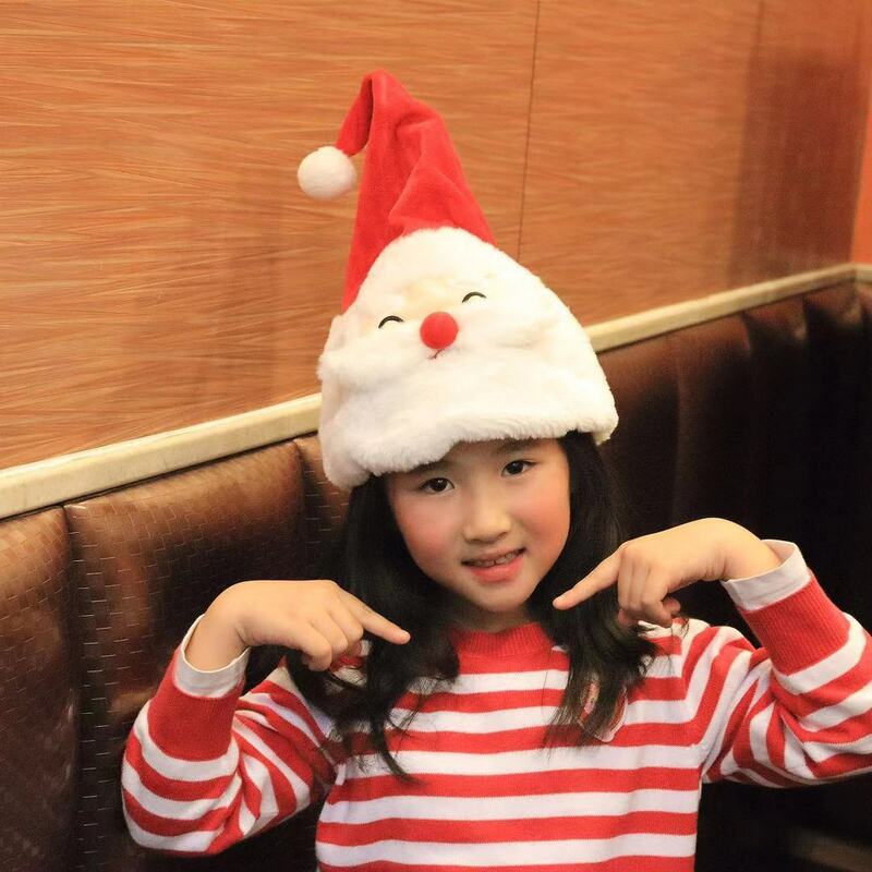 Kid Cho Bé Chúc Mừng Giáng Sinh Santa Nón Ngộ Nghĩnh Dễ Thương Nghe Bữa Tiệc Sinh Nhật Của Trẻ Em Bé Gái Tặng Rất Nhiều Phong Cách