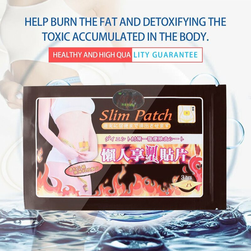 10Pcs Slimming Patch การเผาผลาญไขมันลดน้ำหนักผลิตภัณฑ์ Slim Plaster Navel สติกเกอร์กระชับรูปร่างแพทช์วาง Belly เอว